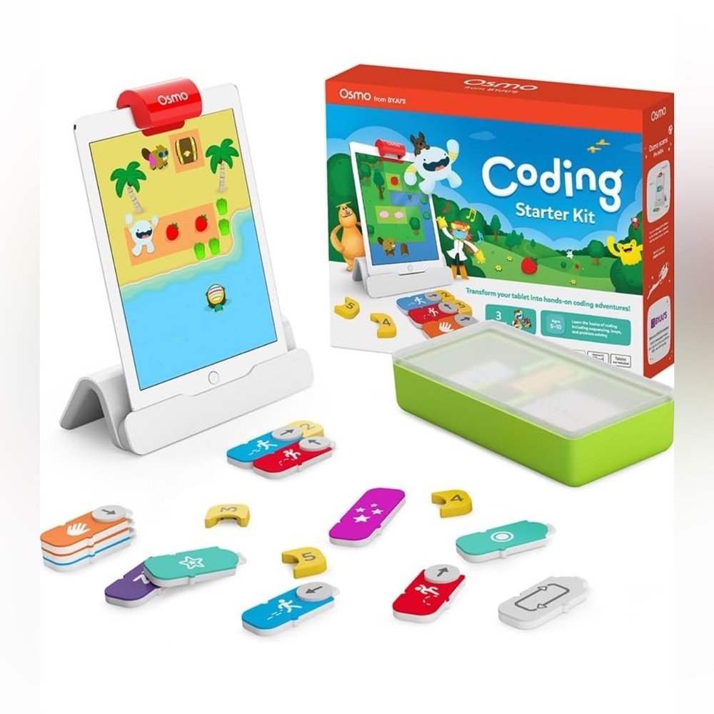 Osmo - Coding Starter Kit for iPhone & iPad-3 Ages 5-10+ Learn to Code,